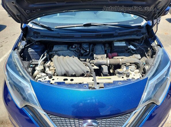3N1CE2CP2JL368108 2018 NISSAN VERSA Blue Vista interior trasera
