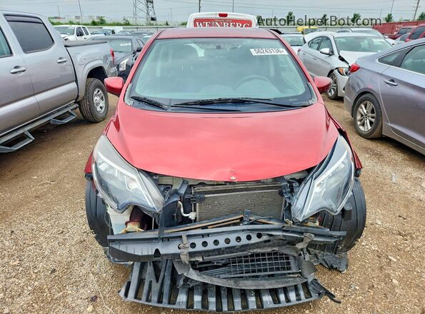 3N1CE2CP2KL355411 2019 NISSAN VERSA Red წინა ხედი