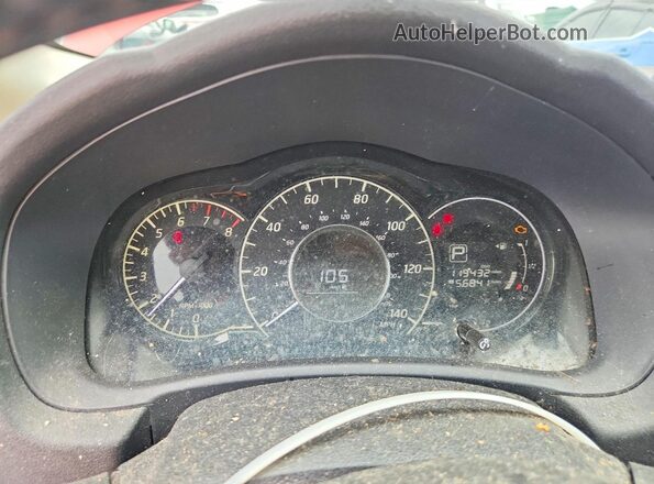 3N1CE2CP2KL355411 2019 NISSAN VERSA Red ხელსაწყოთა პანელის ხედი