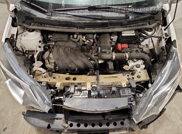 3N1CE2CP2KL355926 2019 NISSAN VERSA White Rear interior view