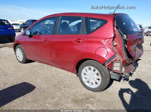 3N1CE2CP3GL354730 2016 NISSAN VERSA NOTE Red Tył lewy