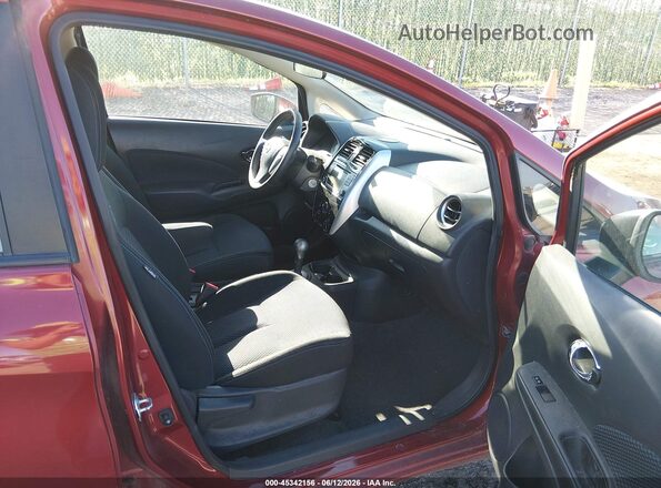 3N1CE2CP3GL354730 2016 NISSAN VERSA NOTE Red Widok wnętrza z przodu