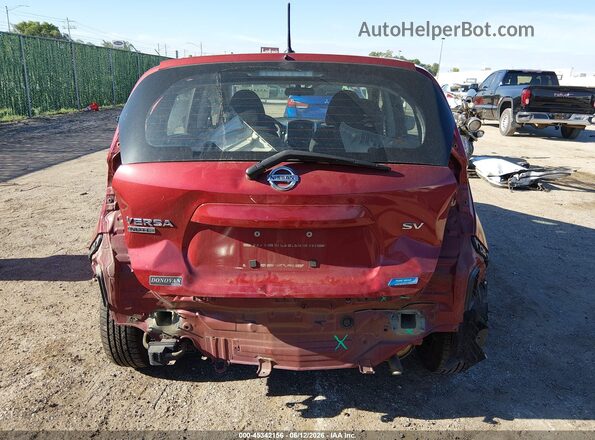 3N1CE2CP3GL354730 2016 NISSAN VERSA NOTE Red 