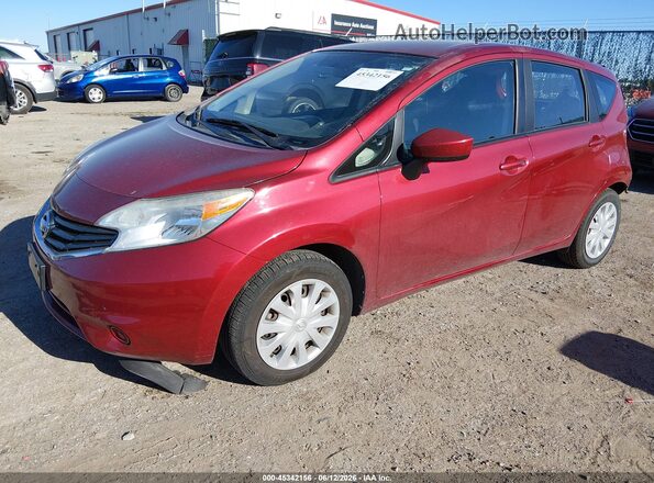 3N1CE2CP3GL354730 2016 NISSAN VERSA NOTE Red Przód lewy