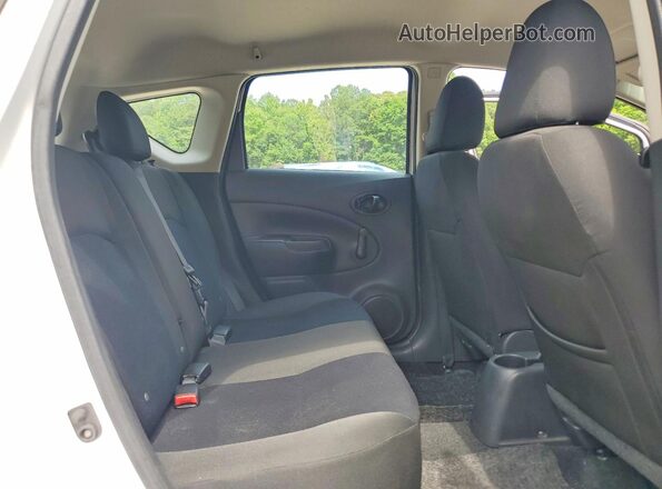 3N1CE2CP3HL361498 2017 NISSAN VERSA White უკანა სავარძლების ხედი