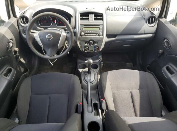 3N1CE2CP3HL361498 2017 NISSAN VERSA White წინა პანელის ხედი