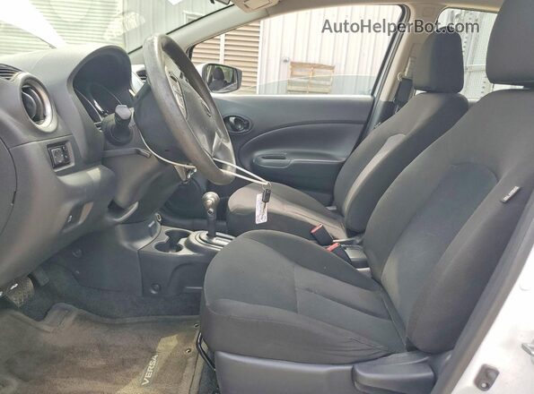 3N1CE2CP3HL361498 2017 NISSAN VERSA White წინა სალონის ხედი