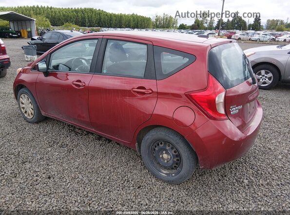 3N1CE2CP4GL370208 2016 NISSAN VERSA NOTE Red Հետևի ձախ