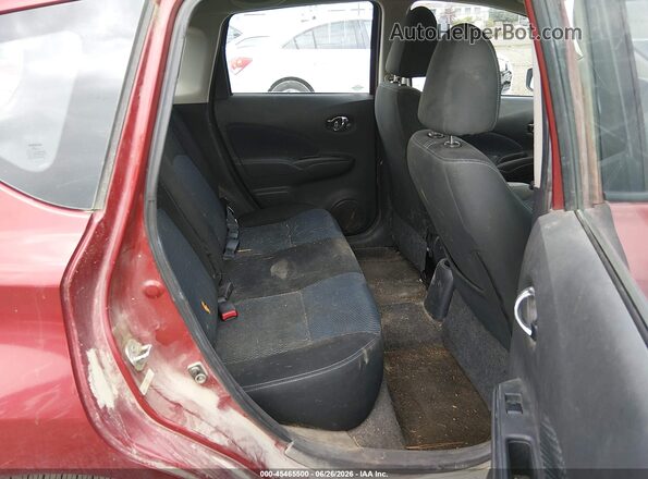 3N1CE2CP4GL370208 2016 NISSAN VERSA NOTE Red VIN կոդի պիտակի տեսք