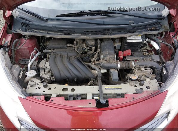 3N1CE2CP4GL370208 2016 NISSAN VERSA NOTE Red Հետևի տեսք