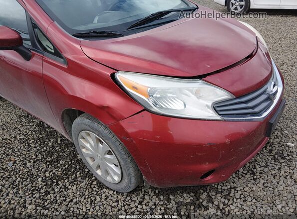 3N1CE2CP4GL370208 2016 NISSAN VERSA NOTE Red Դիմացի տեսք