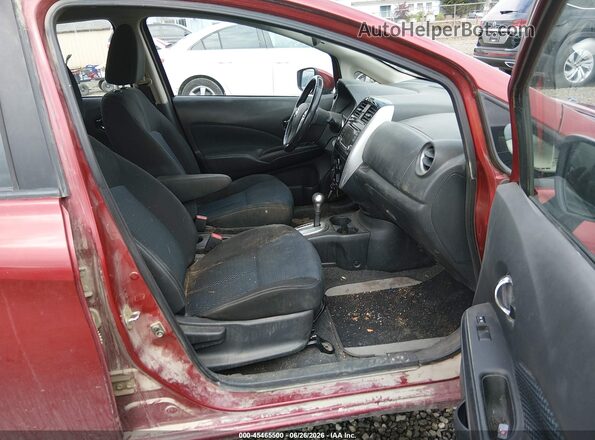 3N1CE2CP4GL370208 2016 NISSAN VERSA NOTE Red Սալոնի դիմացի տեսք