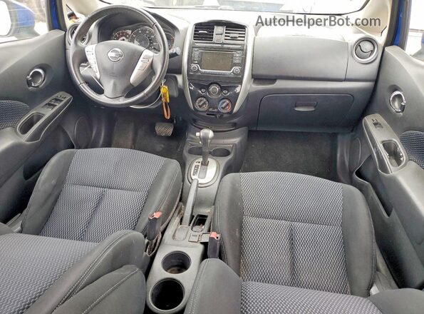 3N1CE2CP4GL386831 2016 NISSAN VERSA Blue Dashboard view