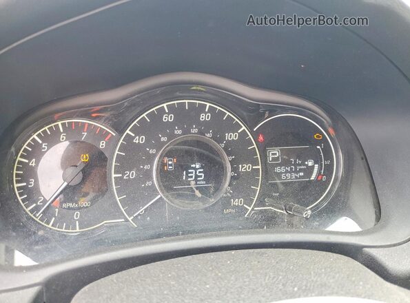 3N1CE2CP4GL386831 2016 NISSAN VERSA Blue Instrument cluster view