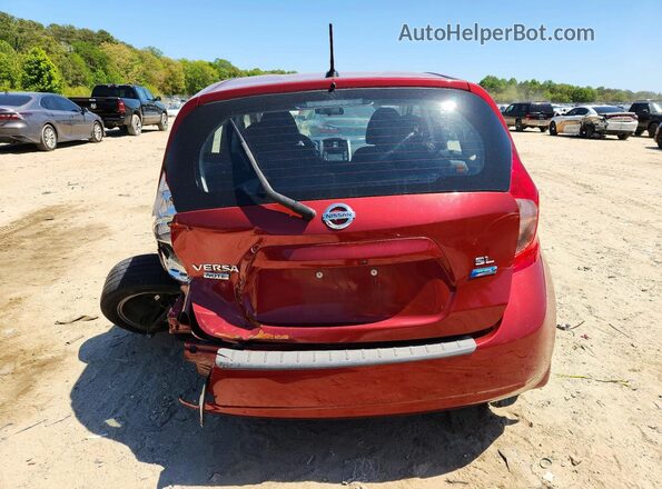 3N1CE2CP4GL403093 2016 NISSAN VERSA Burgundy Вид ззаду