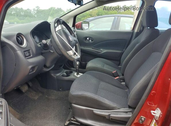 3N1CE2CP4GL403093 2016 NISSAN VERSA Burgundy Вид салону спереду