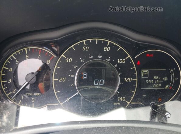 3N1CE2CP4GL403093 2016 NISSAN VERSA Burgundy Вид щитка приладів