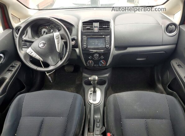 3N1CE2CP4GL403093 2016 NISSAN VERSA Burgundy Вид панелі приладів