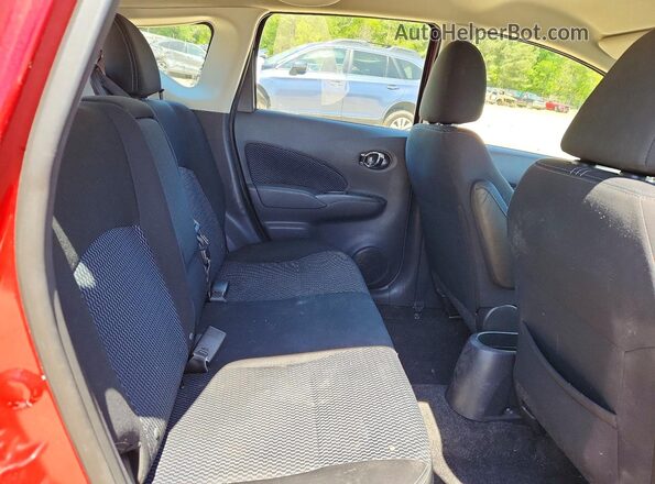 3N1CE2CP4GL403093 2016 NISSAN VERSA Burgundy Вид задніх сидінь