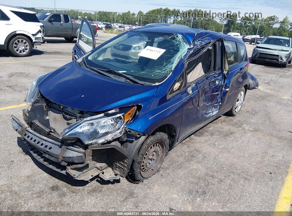 3N1CE2CP4HL354804 2017 NISSAN VERSA NOTE Blue Դիմացի տեսք