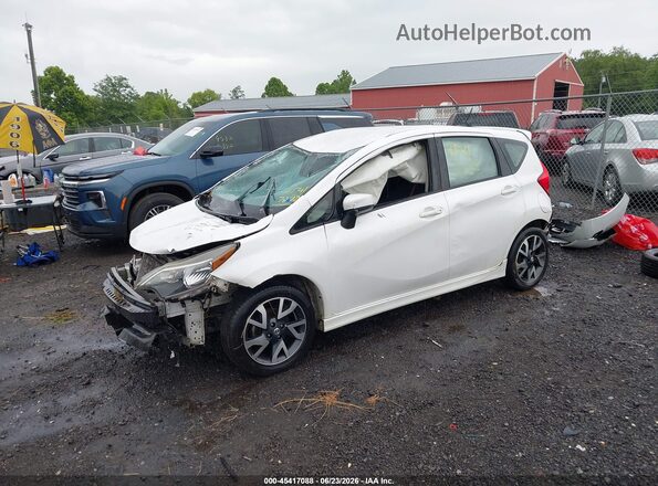 3N1CE2CP4HL369335 2017 NISSAN VERSA NOTE White Առջևի ձախ երեք քառորդ տեսարան