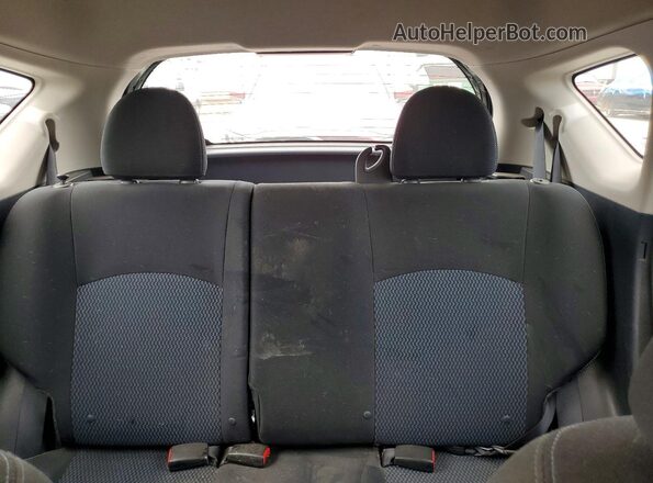 3N1CE2CP4JL352461 2018 NISSAN VERSA Black უკანა სავარძლების ხედი