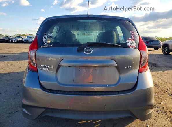 3N1CE2CP4JL355327 2018 NISSAN VERSA Gray Widok z tyłu