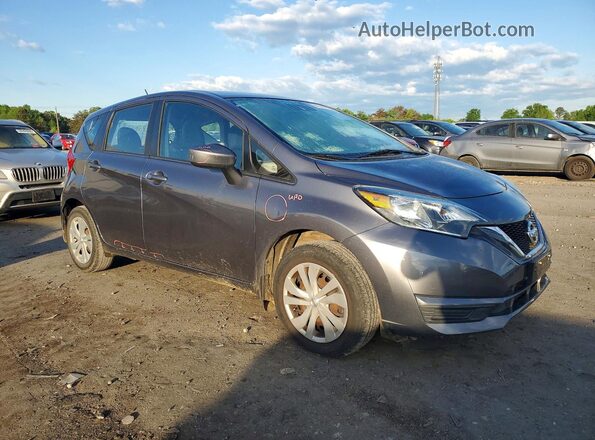 3N1CE2CP4JL355327 2018 NISSAN VERSA Gray Przód prawy