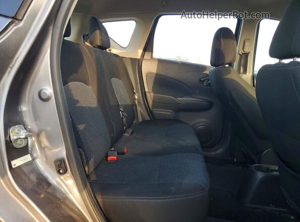 3N1CE2CP4JL355327 2018 NISSAN VERSA Gray Widok tylnych siedzeń