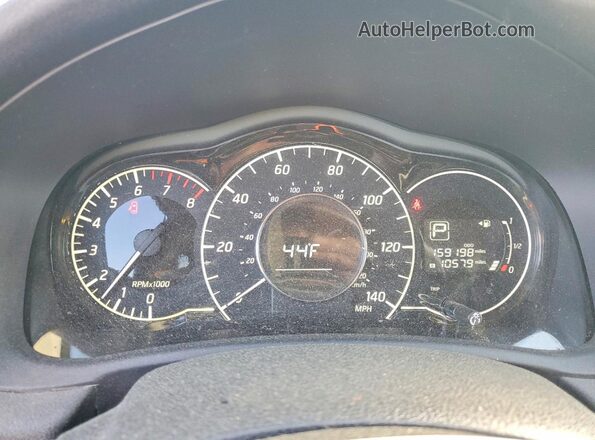 3N1CE2CP4JL355327 2018 NISSAN VERSA Gray Widok zestawu wskaźników