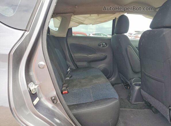 3N1CE2CP4KL360187 2019 NISSAN VERSA Gray Rear seats view