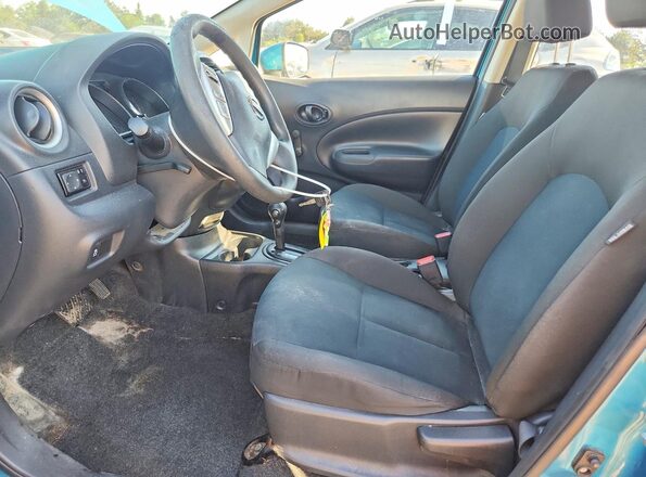 3N1CE2CP5GL389284 2016 NISSAN VERSA Turquoise წინა სალონის ხედი