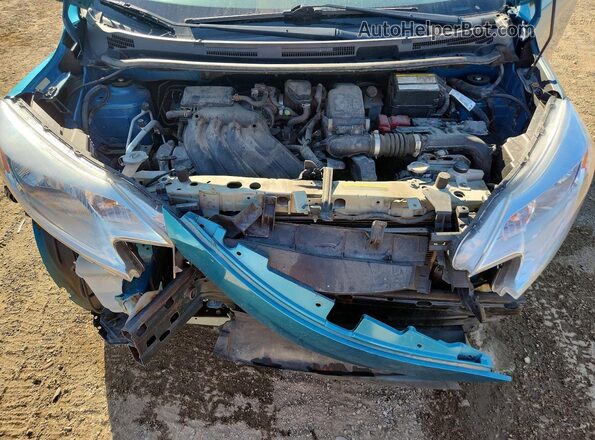 3N1CE2CP5GL389284 2016 NISSAN VERSA Turquoise უკანა სალონის ხედი