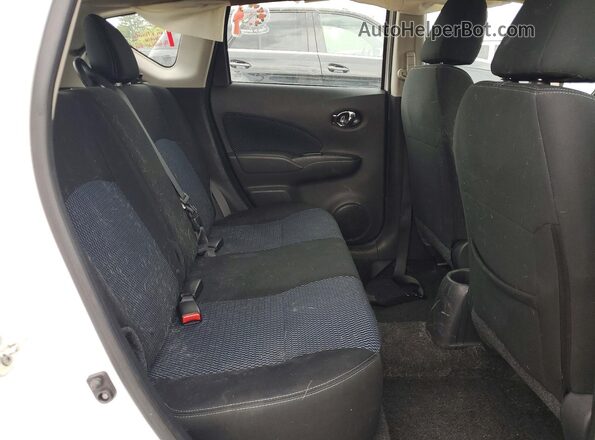 3N1CE2CP5HL376469 2017 NISSAN VERSA White Rear seats view