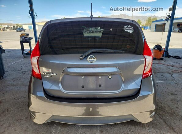 3N1CE2CP5HL378092 2017 NISSAN VERSA Gray Вид ззаду