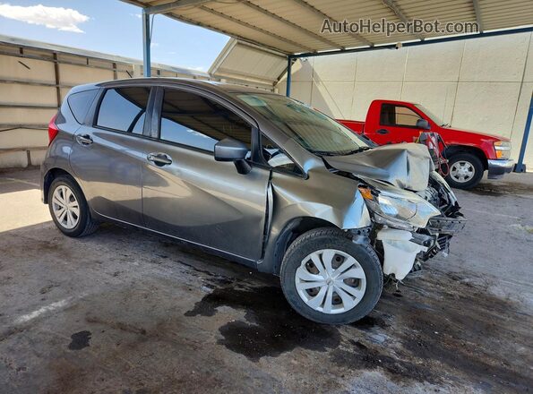 3N1CE2CP5HL378092 2017 NISSAN VERSA Gray Передня права чверть