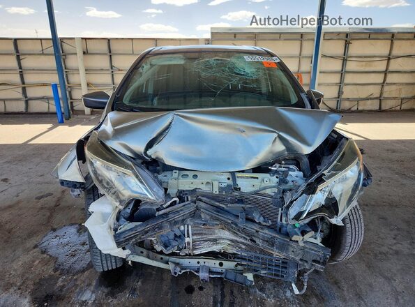 3N1CE2CP5HL378092 2017 NISSAN VERSA Gray Вид спереду