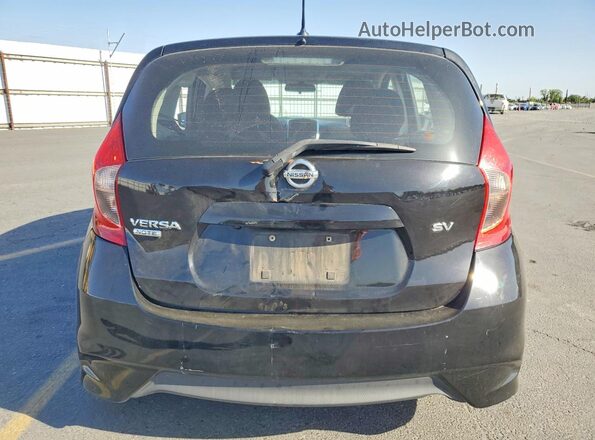 3N1CE2CP5JL365719 2018 NISSAN VERSA Black Հետևի տեսք