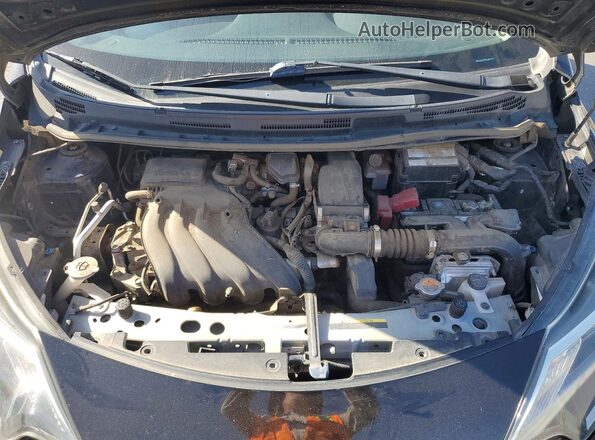 3N1CE2CP5JL365719 2018 NISSAN VERSA Black Սալոնի հետևի տեսք