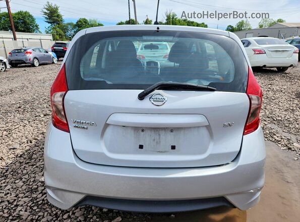 3N1CE2CP5KL363079 2019 NISSAN VERSA Silver Widok z tyłu