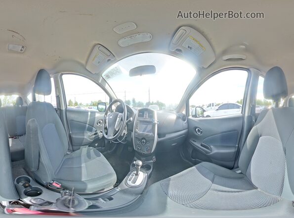 3N1CE2CP5KL363079 2019 NISSAN VERSA Silver Widok naklejki z numerem VIN