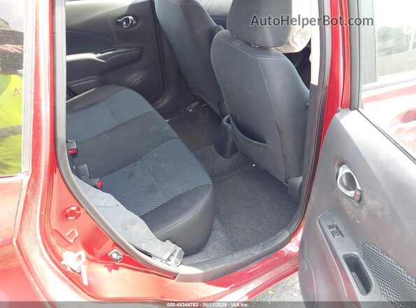 3N1CE2CP6GL353328 2016 NISSAN VERSA NOTE Red Вид наклейки з VIN-кодом