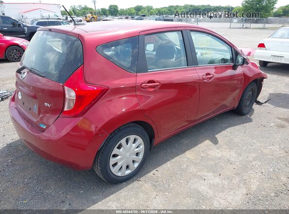 3N1CE2CP6GL353328 2016 NISSAN VERSA NOTE Red Задня права чверть