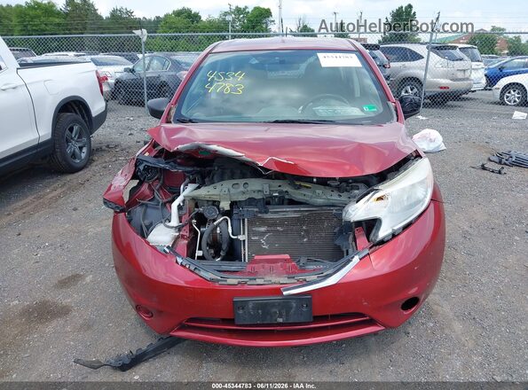 3N1CE2CP6GL353328 2016 NISSAN VERSA NOTE Red Вид задньої частини салону