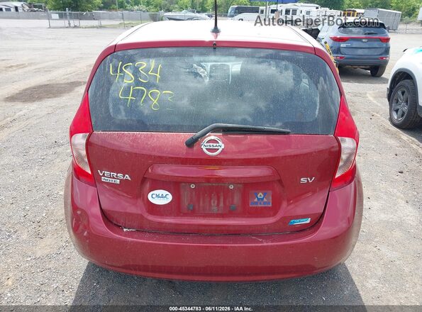 3N1CE2CP6GL353328 2016 NISSAN VERSA NOTE Red 