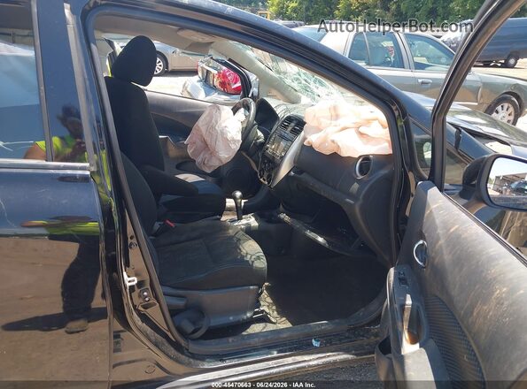 3N1CE2CP6GL368251 2016 NISSAN VERSA NOTE Black Widok wnętrza z przodu