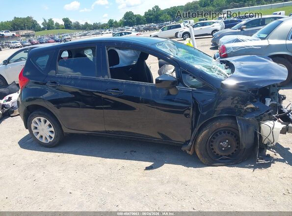 3N1CE2CP6GL368251 2016 NISSAN VERSA NOTE Black Widok wnętrza z tyłu