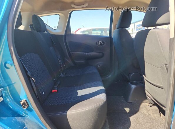 3N1CE2CP6GL373286 2016 NISSAN VERSA Green უკანა სავარძლების ხედი