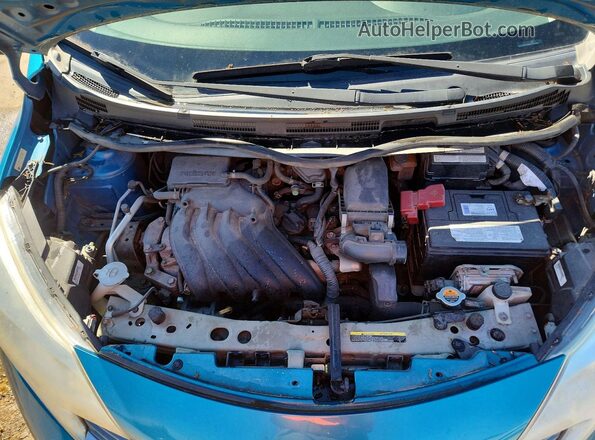 3N1CE2CP6GL373286 2016 NISSAN VERSA Green უკანა სალონის ხედი