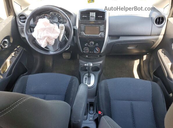 3N1CE2CP6GL376267 2016 NISSAN VERSA Gray Dashboard view